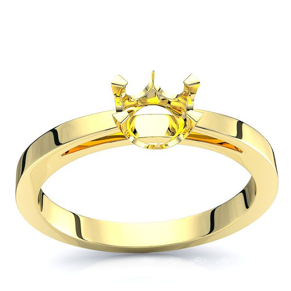 Solitaire Aurora  Engagement Ring