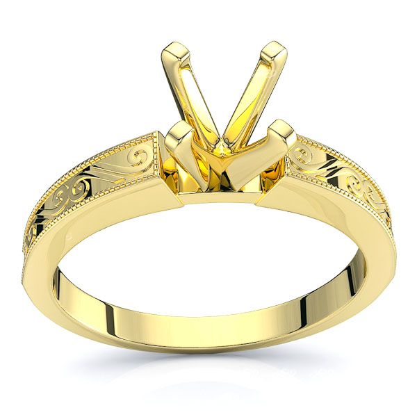 Solitaire Louisville Antique Engagement Ring