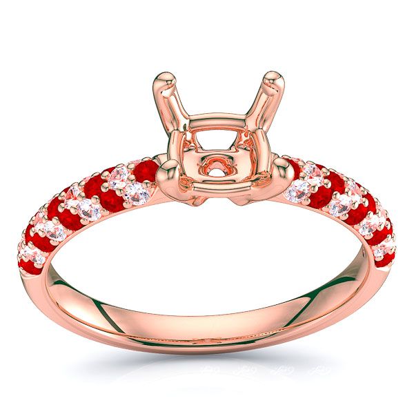 Rose Diamond and Ruby