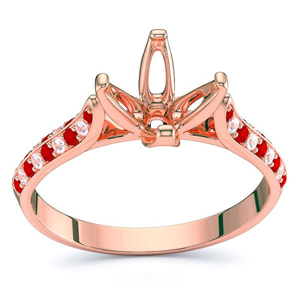 Rose Diamond and Ruby