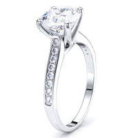 New Jersey Pave Set Engagement Ring