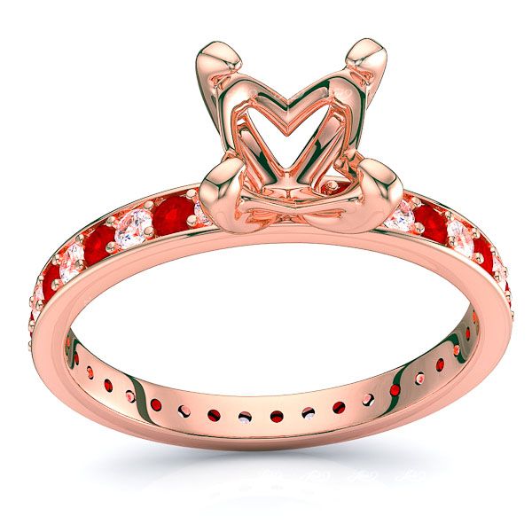 Rose Diamond and Ruby