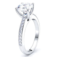 Indiana Pave Set Engagement Ring