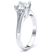 Utah Pave Set Engagement Ring