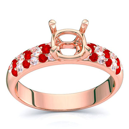 Rose Diamond and Ruby