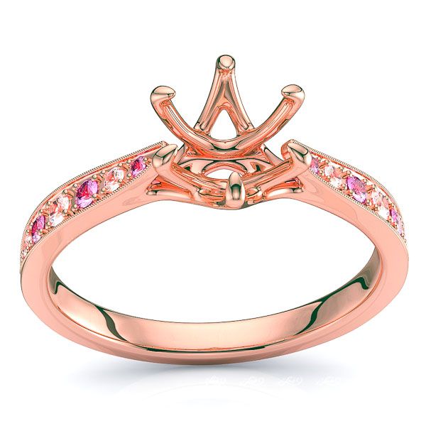 Rose Diamond and Pink Sapphire