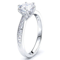 Minnesota Pave Set Engagement Ring
