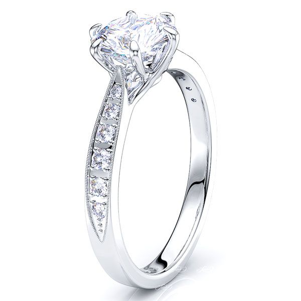 Minnesota Pave Set Engagement Ring