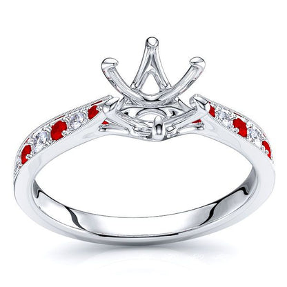 White Diamond and Ruby