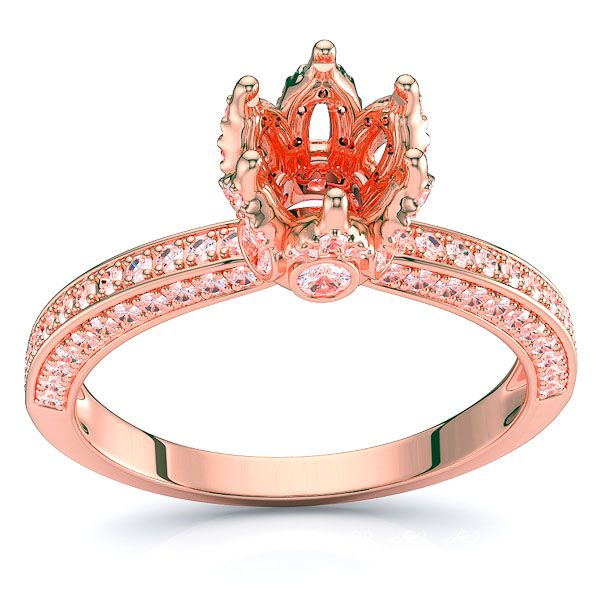Mississippi Pave Set Engagement Ring
