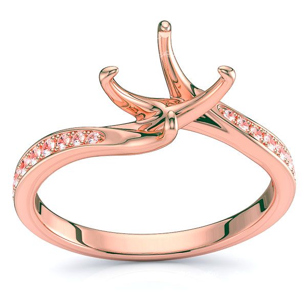Missouri Pave Set Engagement Ring