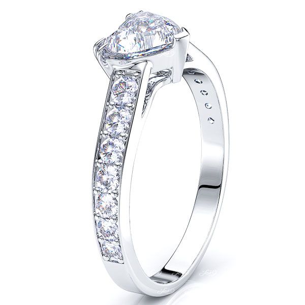 Alberta Pave Set Engagement Ring