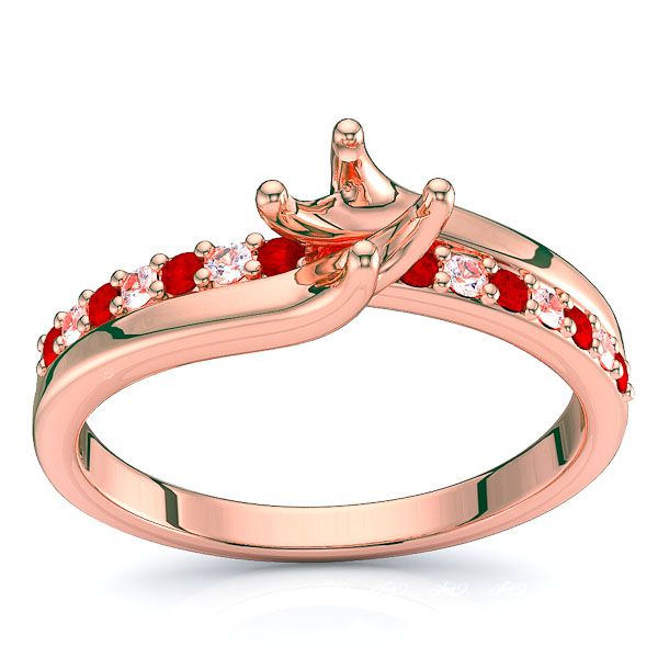 Rose Diamond and Ruby