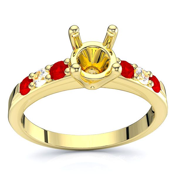 Yellow Diamond and Ruby