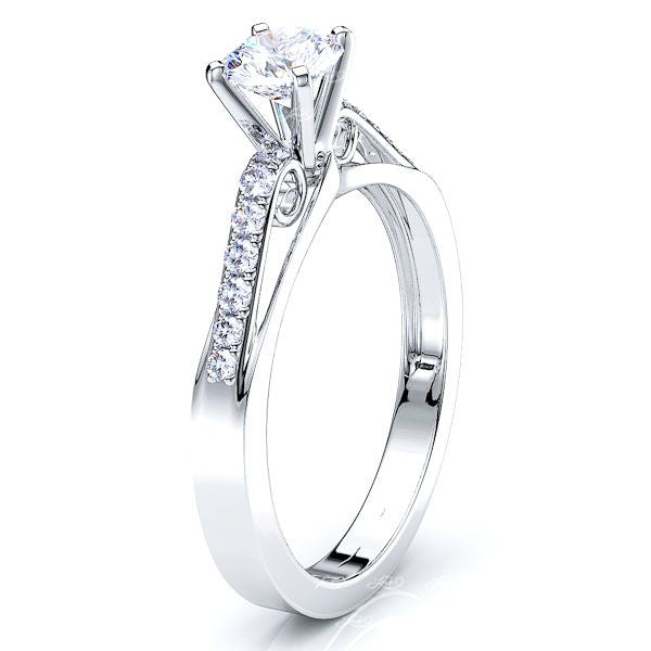Fredericton Pave Set Engagement Ring