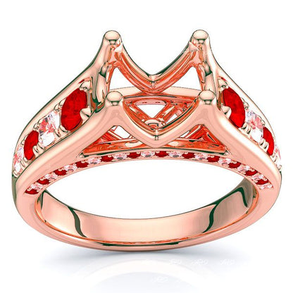 Rose Diamond and Ruby