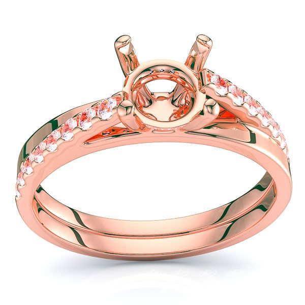Halifax Pave Set Engagement Ring