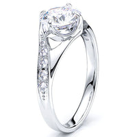 Toronto Pave Set Engagement Ring