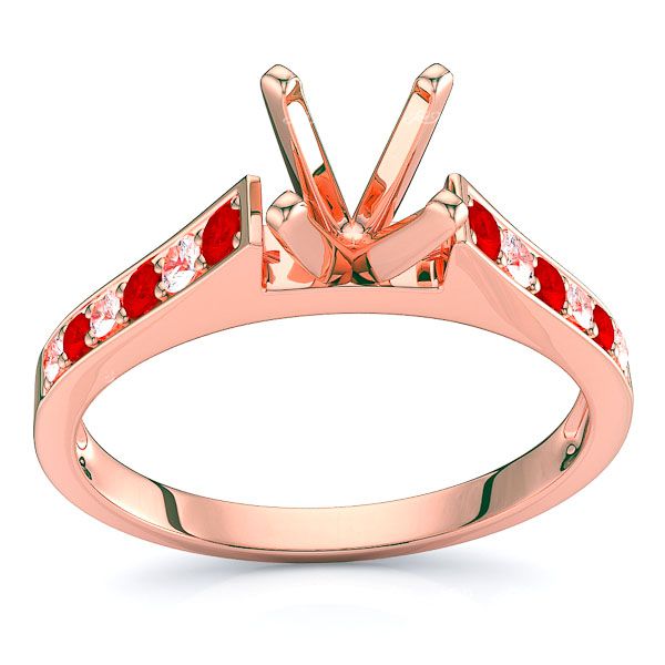 Rose Diamond and Ruby