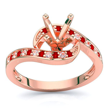 Rose Diamond and Ruby