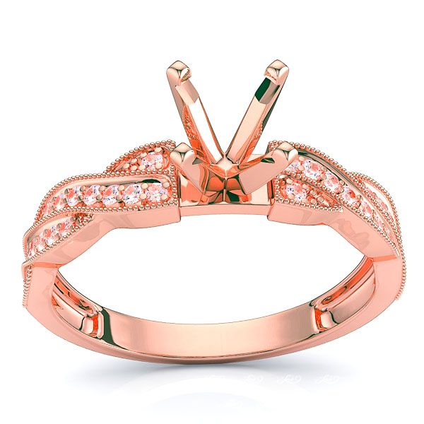 Winnipeg Pave Set Engagement Ring
