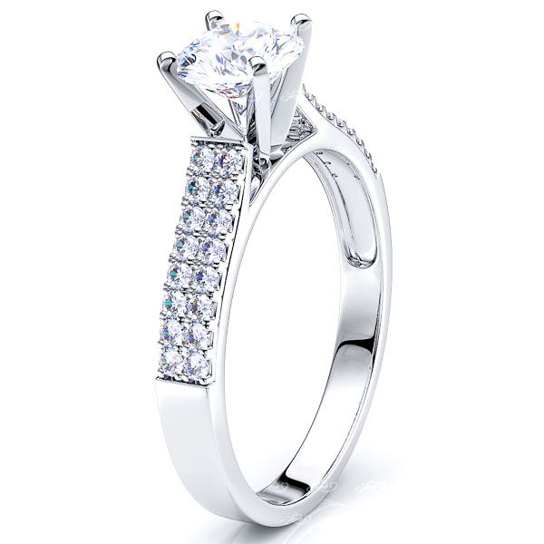 Nova Scotia Pave Set Engagement Ring