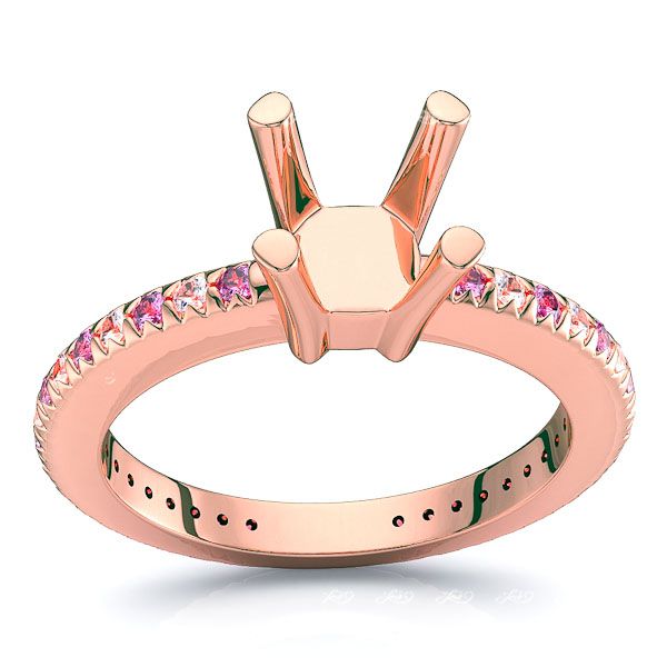 Rose Diamond and Pink Sapphire