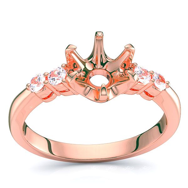 Albury Sidestone Engagement Ring