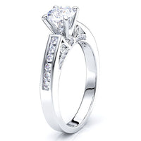 Perth Sidestone Engagement Ring