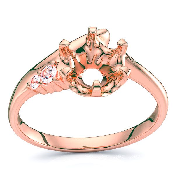 Tampa Sidestone Engagement Ring