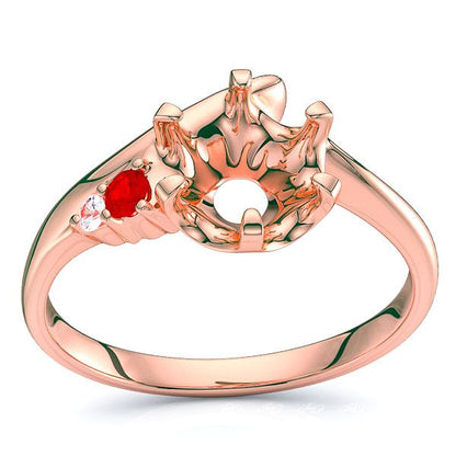 Rose Diamond and Ruby