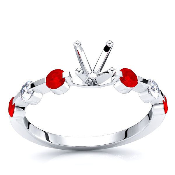 White Diamond and Ruby