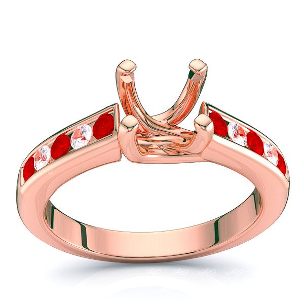 Rose Diamond and Ruby