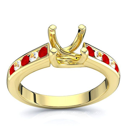 Yellow Diamond and Ruby