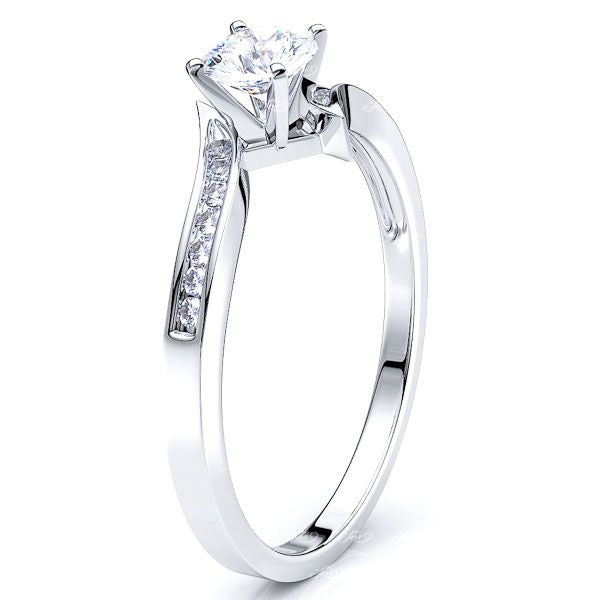 Montreal Sidestone Engagement Ring