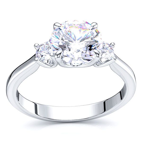 Pittsburgh Three Stone Engagement Ring