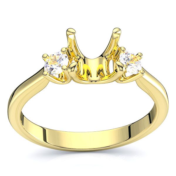 Pittsburgh Three Stone Engagement Ring