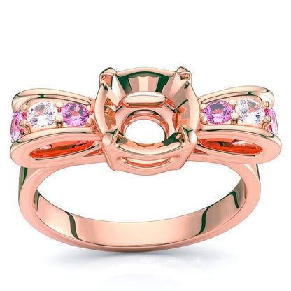 Rose Diamond and Pink Sapphire