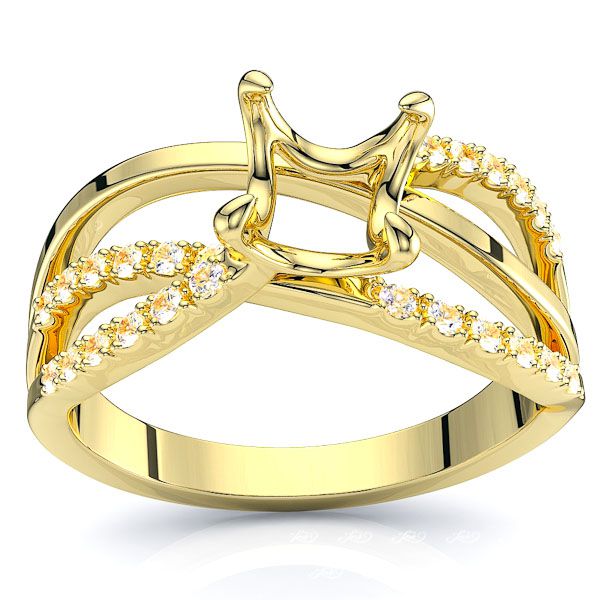 Hawaii Fancy Engagement Ring