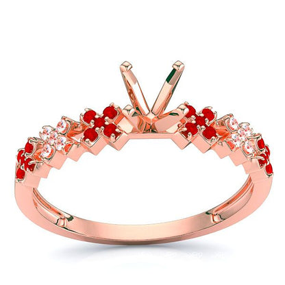Rose Diamond and Ruby