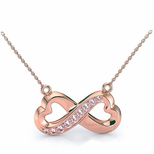 Arnaude Diamond Heart Pendant