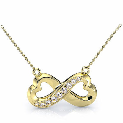 Arnaude Diamond Heart Pendant