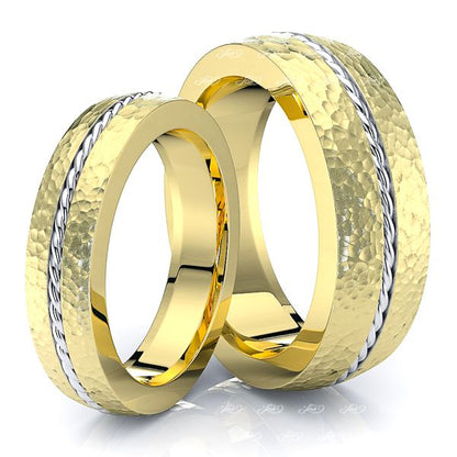 Yellow-White Hammered