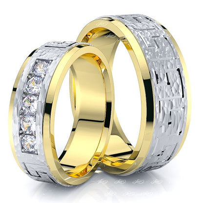 Yellow-White Hammered