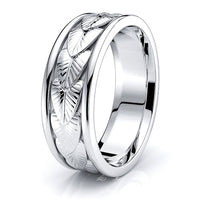 Lachlan Mens Hand Braided Wedding Band