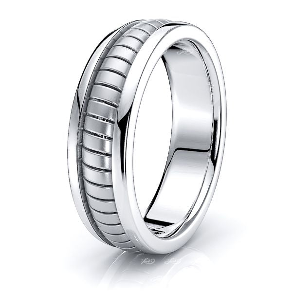 Elias Hand Woven Mens Wedding Ring