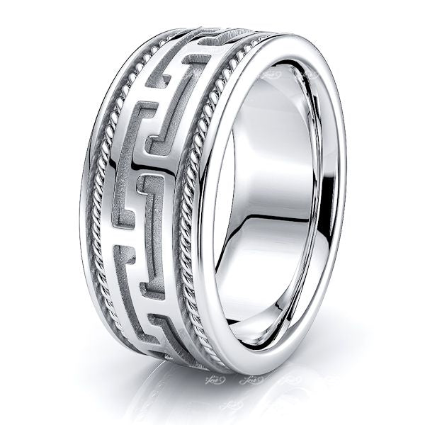 Harry Mens Hand Braided Wedding Band