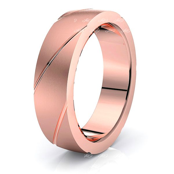 Raphael Solid 6mm Mens Wedding Ring