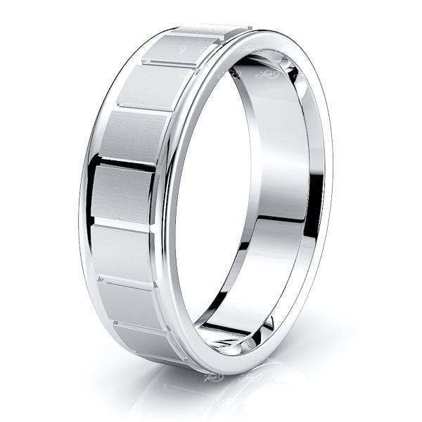 Elowen Solid 6mm Womens Wedding Band