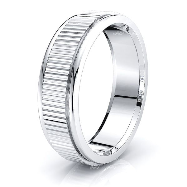 Zayden Solid 6mm Womens Wedding Ring